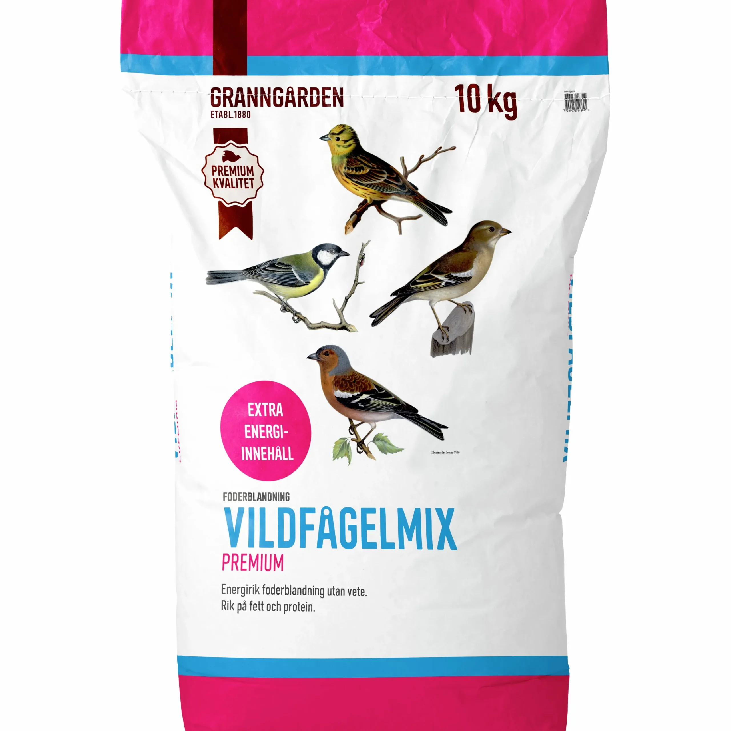 Fågelmat Vildfågelmix Premium 10kg>Granngården Clearance