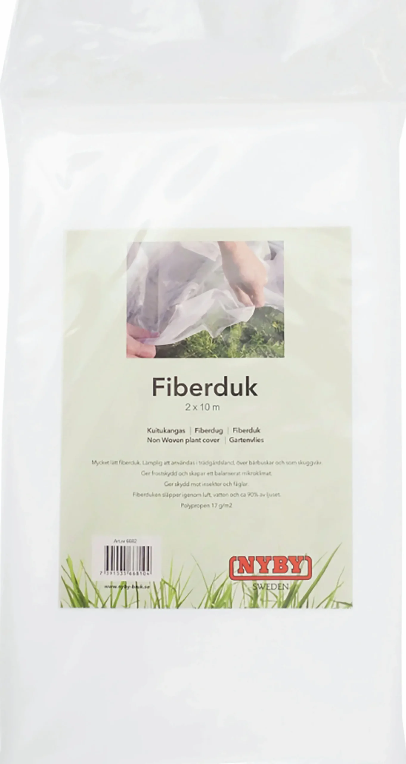 Fiberduk Bruk 17g/m2 2x10m>Nyby Best