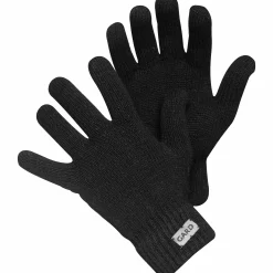 Fingervantar Med ull Unisex Svart>G1880 Hot