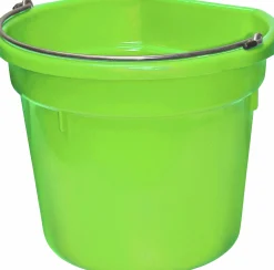 FlatBack foder- och vattenhink lime 20L>Kerbl Best