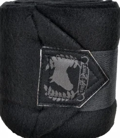 Fleecebandage Svart 4m 4-p>Hansbo Sport Sale
