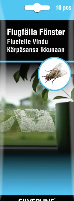 Flugfälla Fönster Sticky 10-pack>Silverline Best