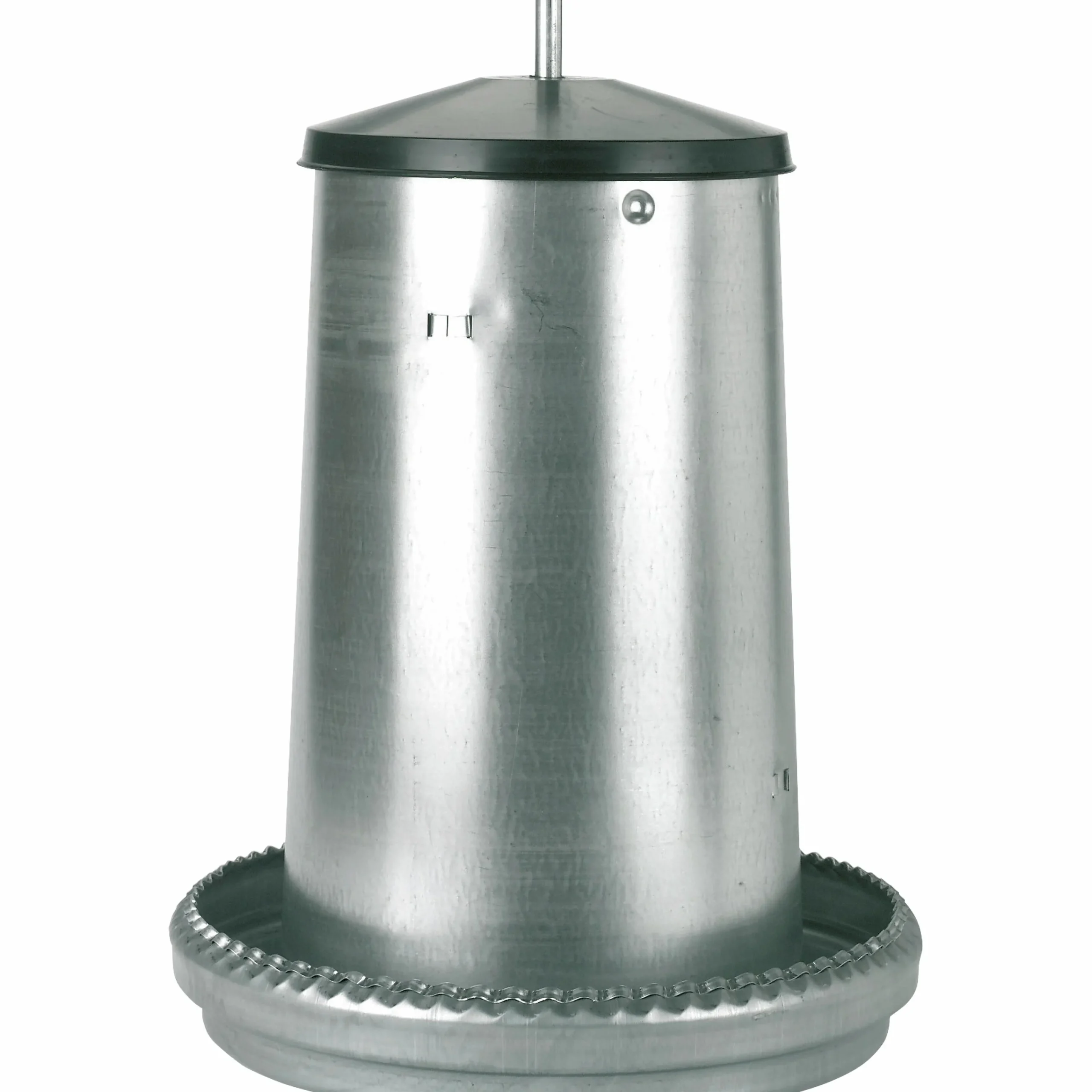 Foderautomat Höns Galvaniserad 18kg>Kerbl Online