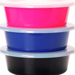 Foderburk med lock 6L 3-p>V-Plast Discount