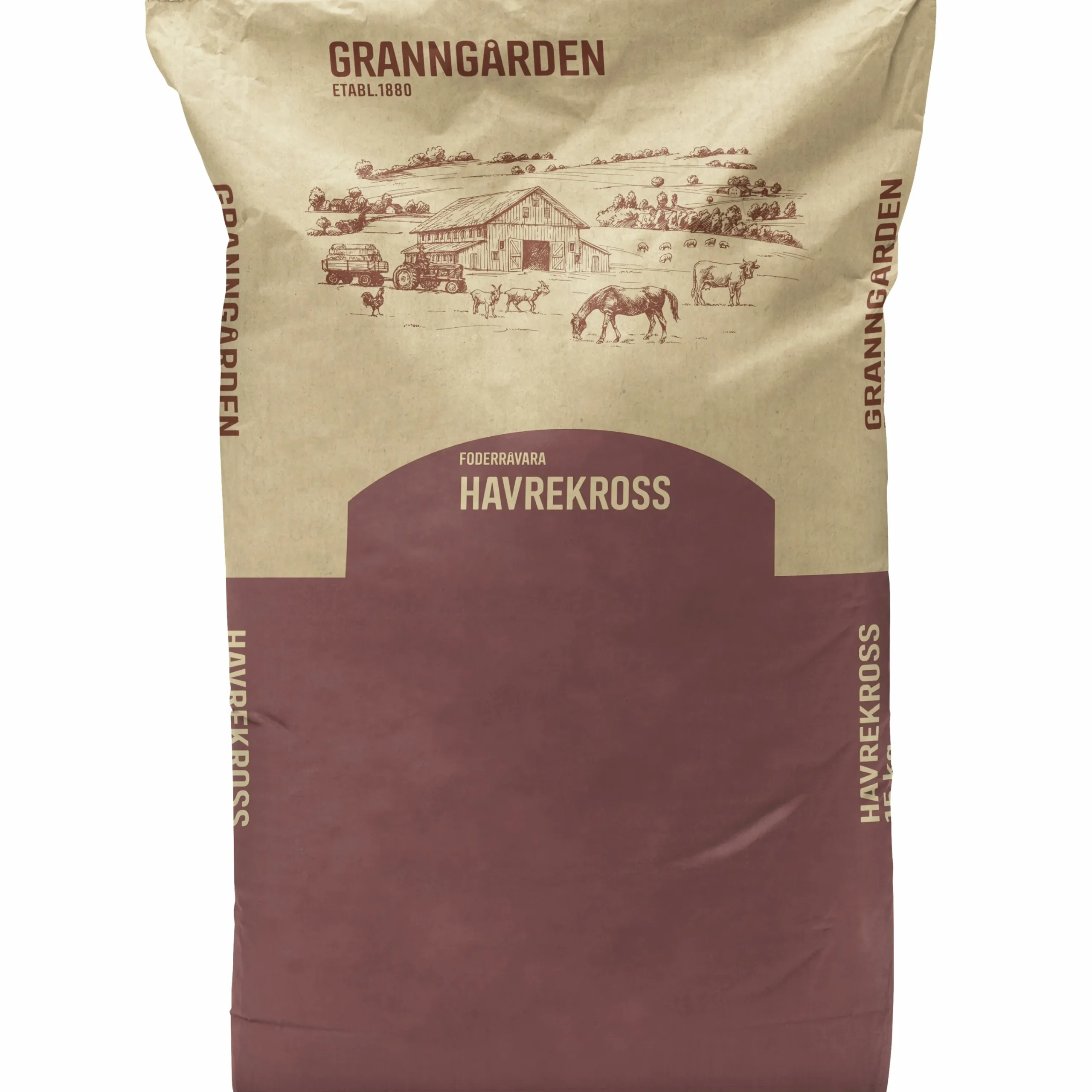 Foderråvara Havrekross 13kg>Granngården Online