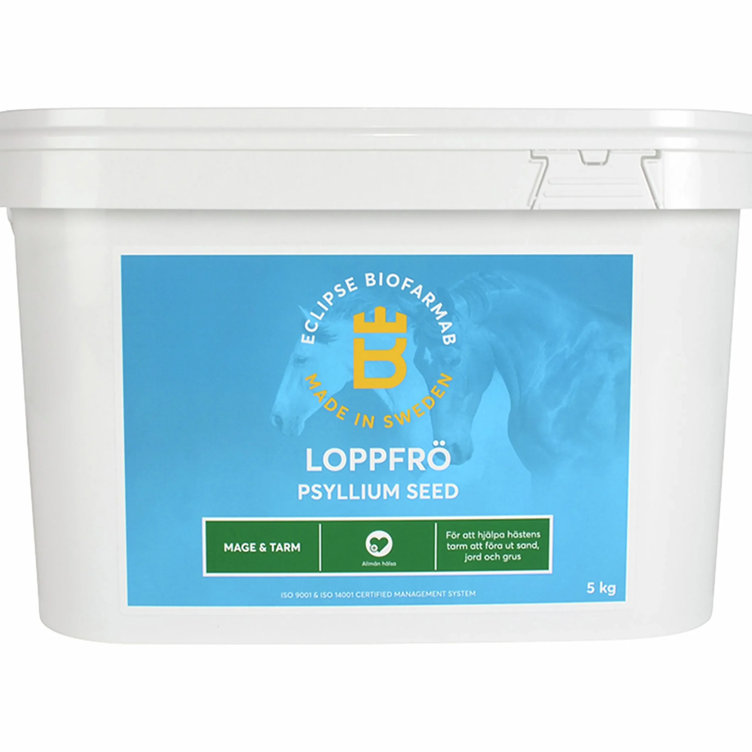 Fodertillskott Psyllium Loppfrö 5kg>Eclipse Biofarmab Clearance