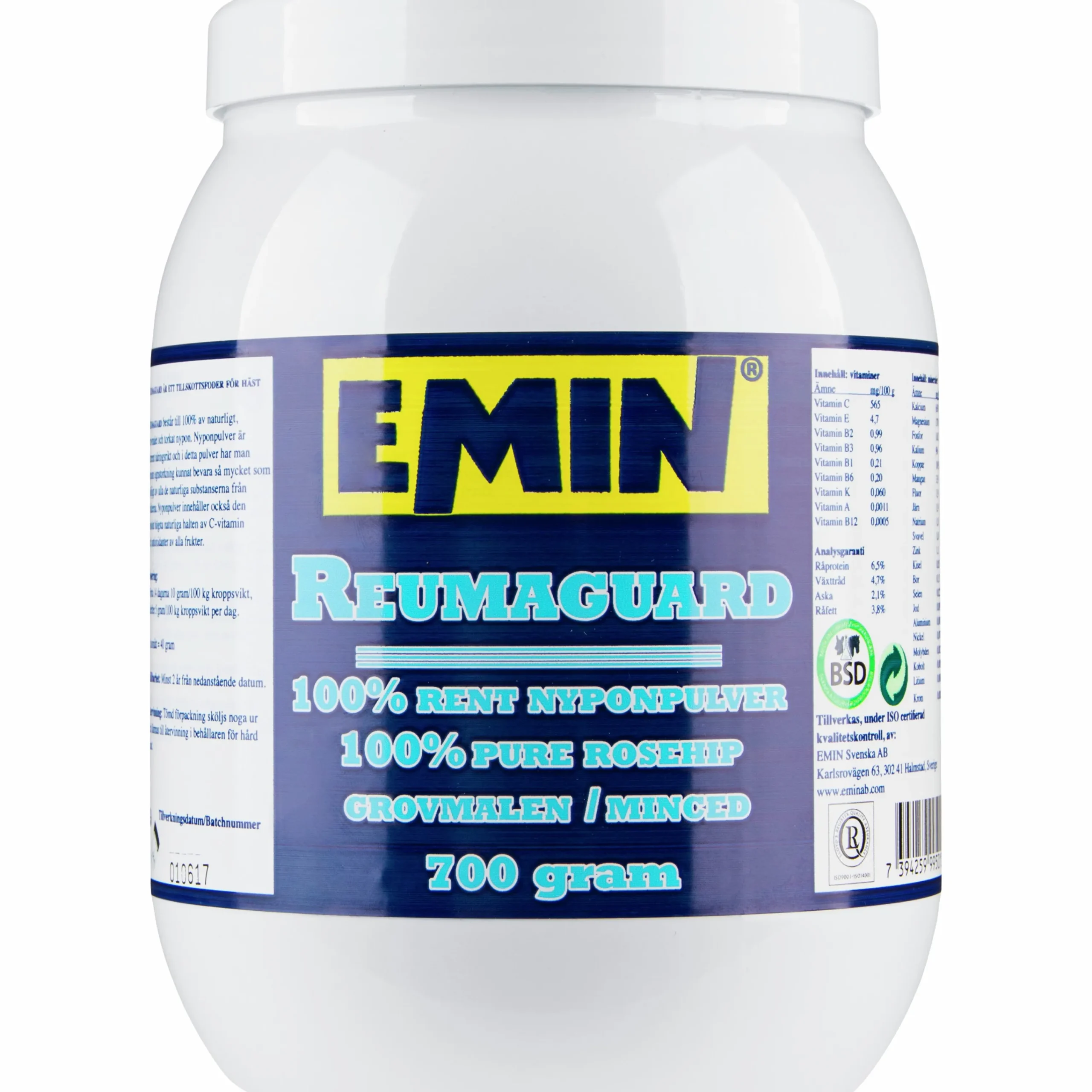 Fodertillskott Reumaguard Nyponpulver 700g>Emin Sale