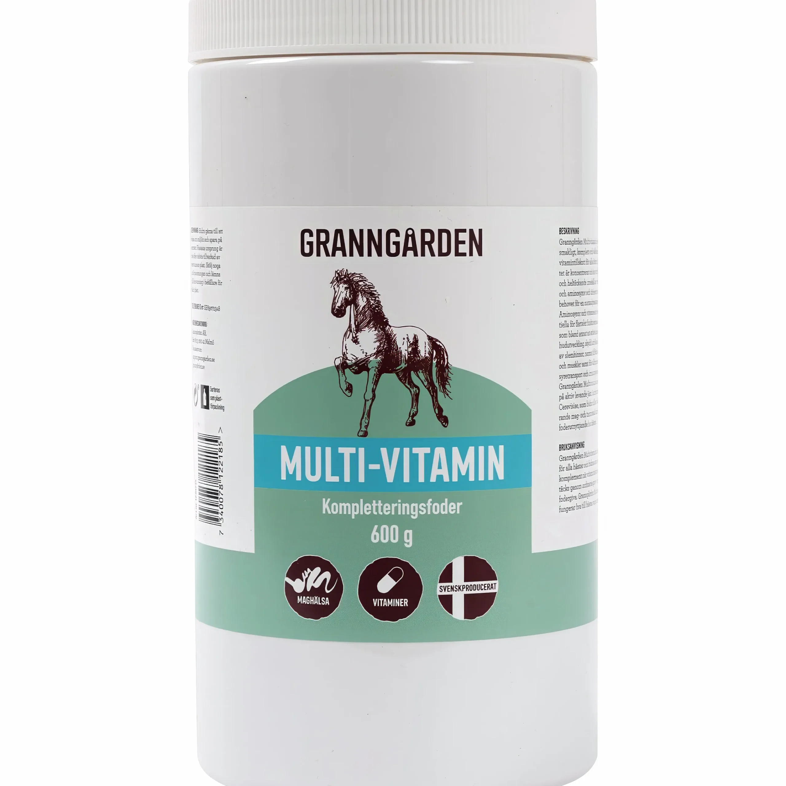 Fodertillskott Multivitamin 600g>Granngården Discount