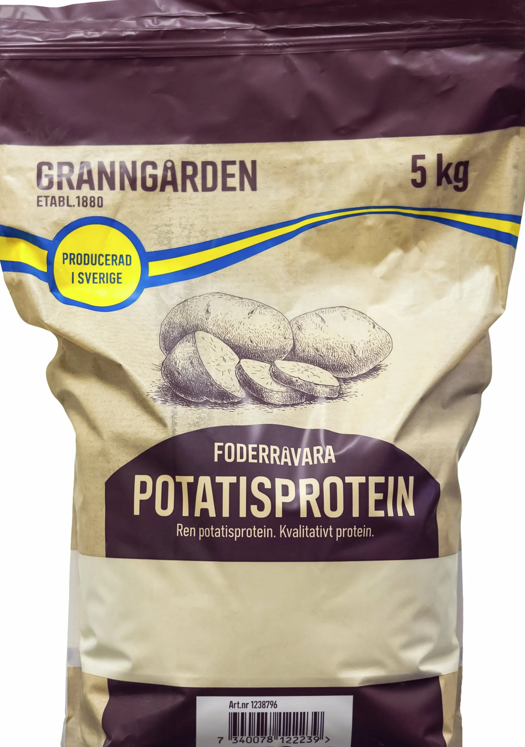 Fodertillskott Potatisprotein 5kg>Granngården Online
