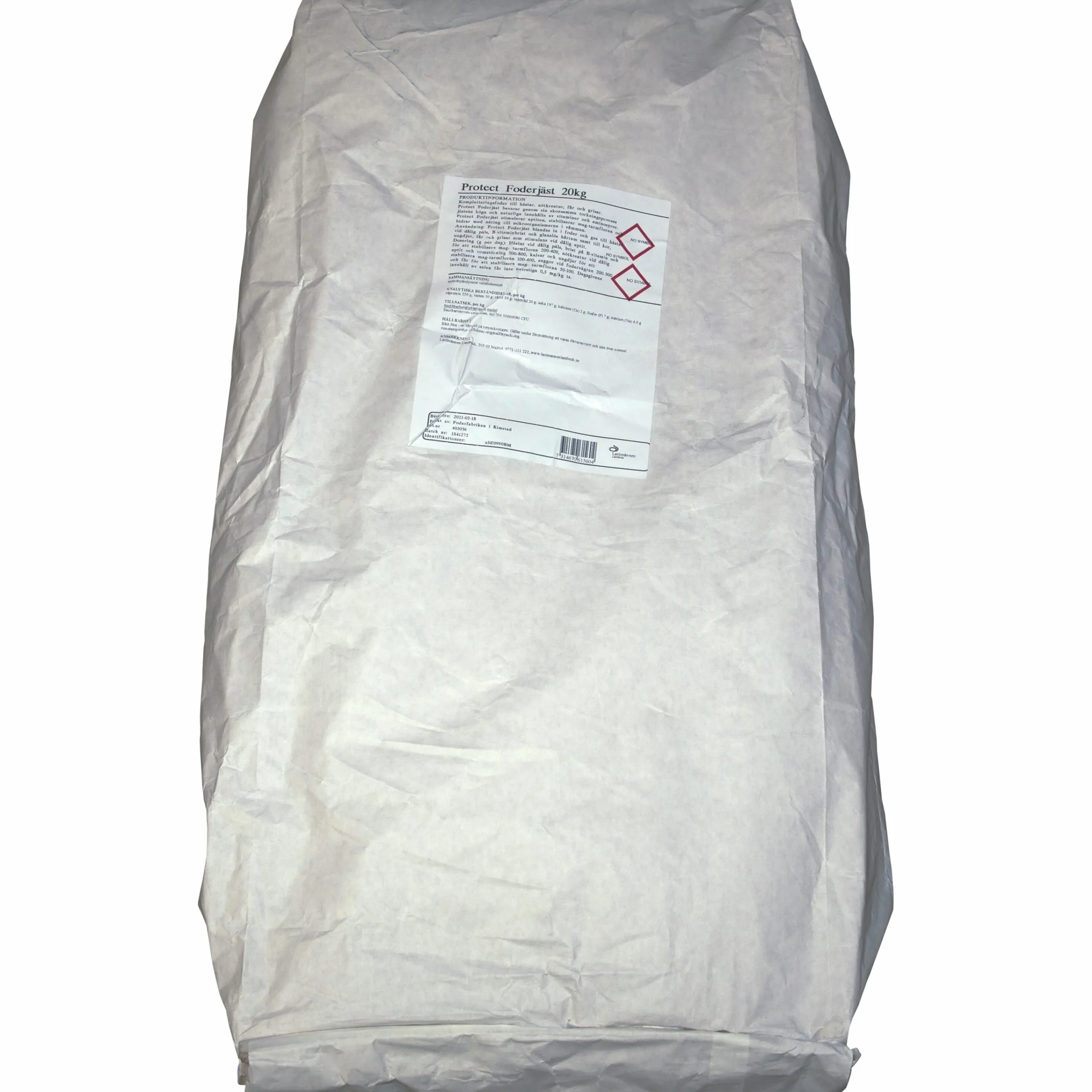Fodertillskott Protect Foderjäst 20kg>Lantmännen Best