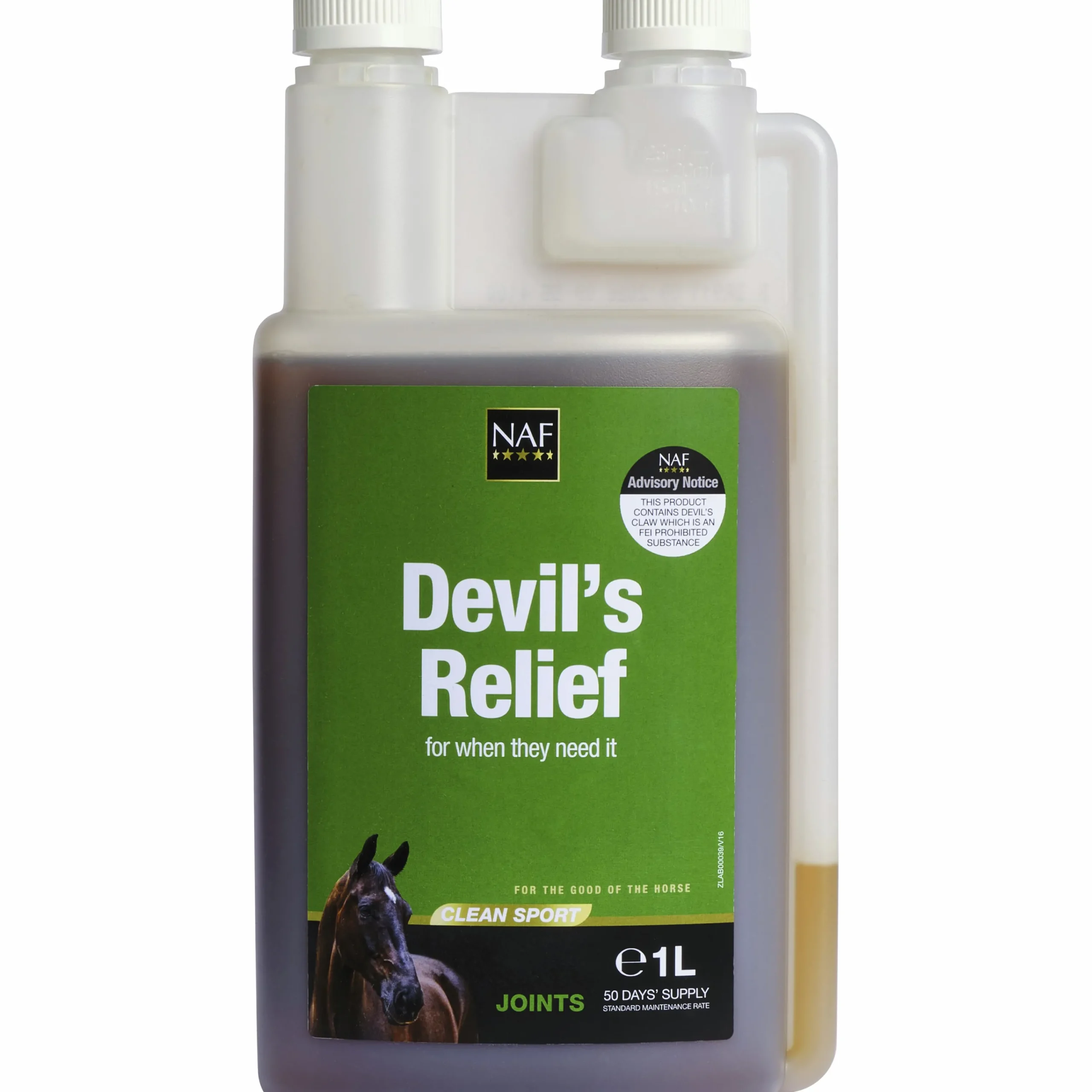 Fodertillskott Devil's Relief 1L>NAF New