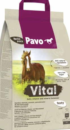 Fodertillskott Vital Refill 8kg>Pavo Hot