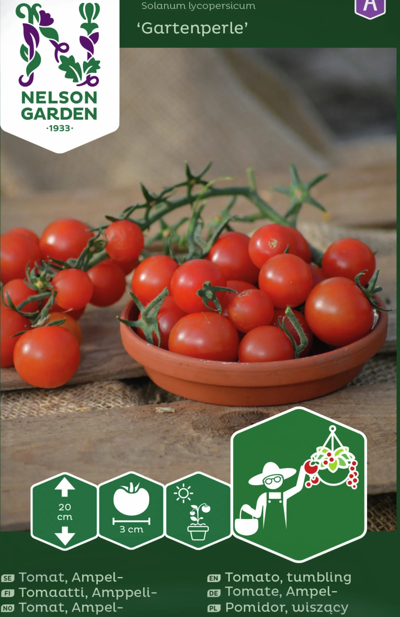 Fröer Ampeltomat Gartenperle>Nelson Garden Discount