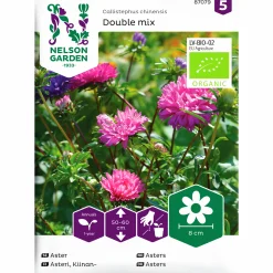 Fröer Aster Dubbel Mix Organic>Nelson Garden Outlet