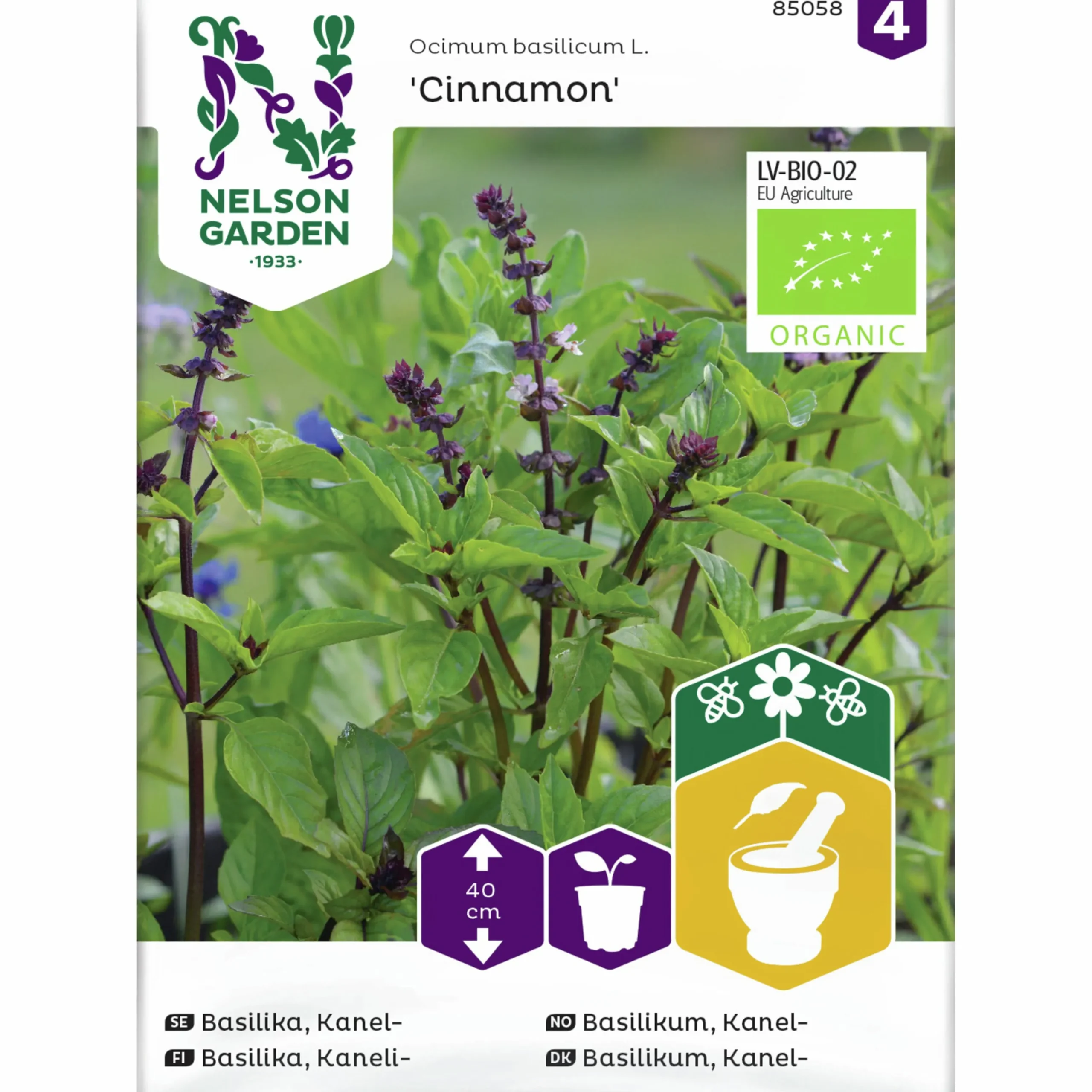 Fröer Basilika Kanel Organic>Nelson Garden Discount