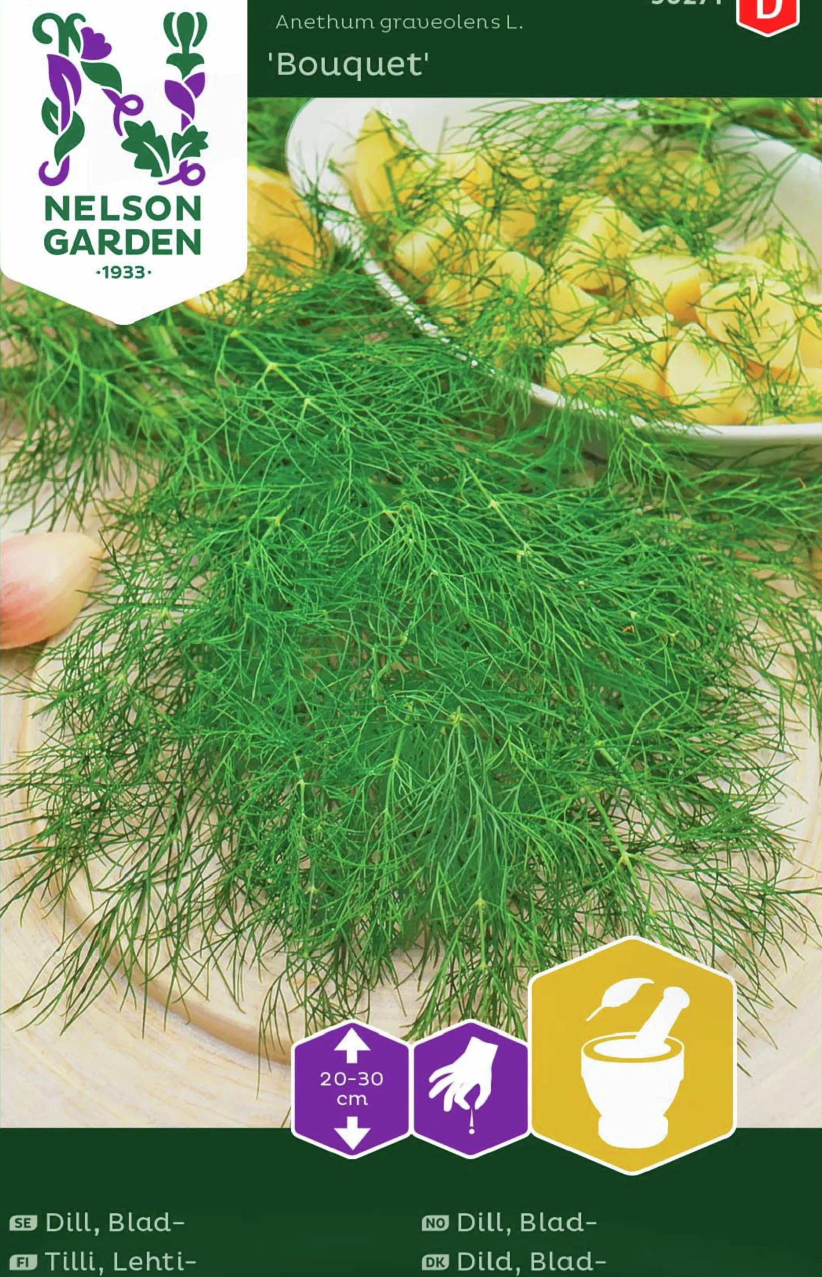 Fröer Bladdill Bouquet>Nelson Garden Hot