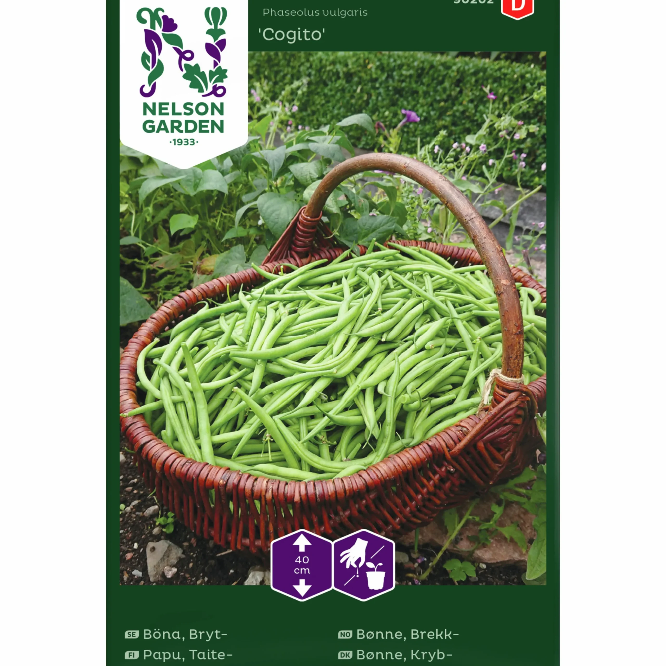 Fröer Brytböna Cogito>Nelson Garden Hot