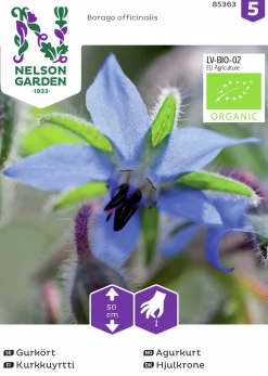 Fröer Gurkört Organic>Nelson Garden Best