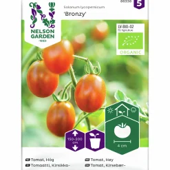 Fröer Hög Tomat Bronzy Organic>Nelson Garden Best