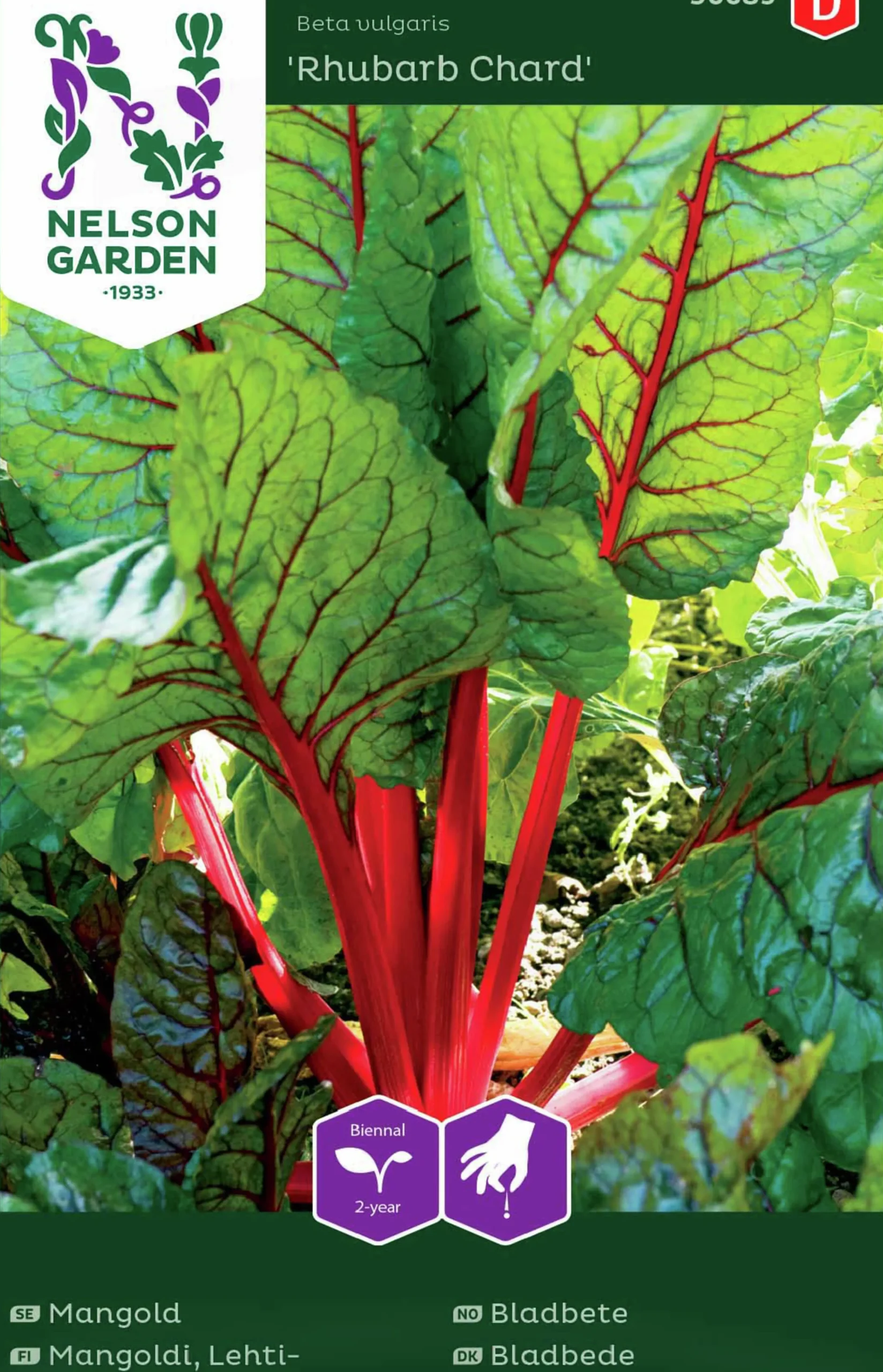 Fröer Mangold Rubarb Chard>Nelson Garden Clearance
