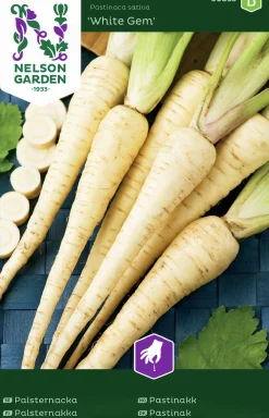 Fröer Palsternacka White Gem>Nelson Garden Discount