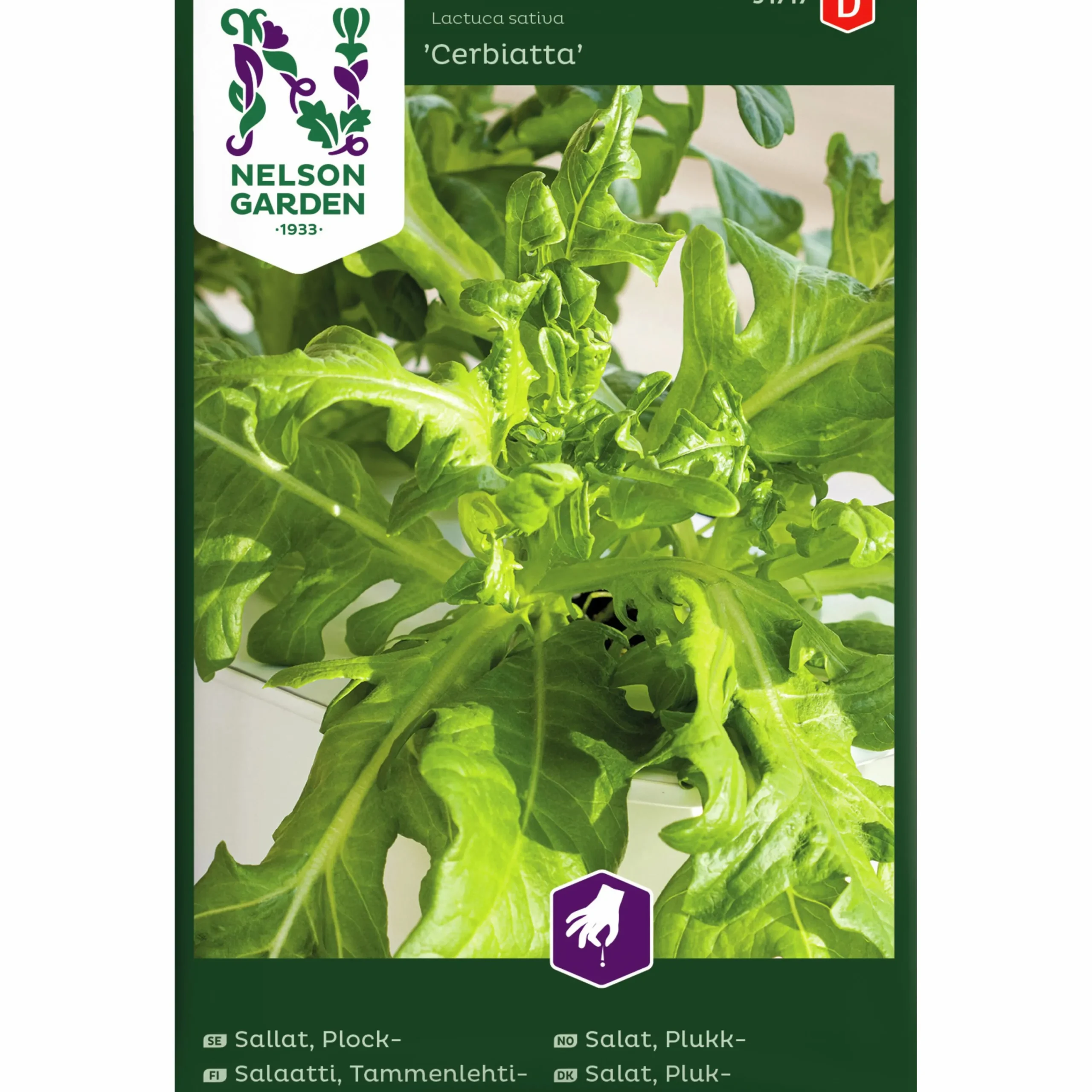 Fröer Plocksallat Cerbiatta>Nelson Garden Online