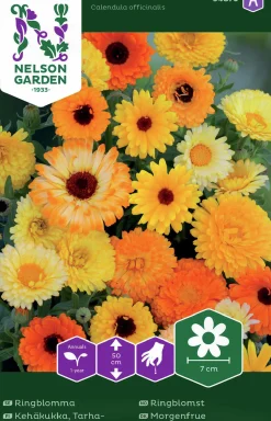 Fröer Ringblomma Blandade Färger>Nelson Garden Hot