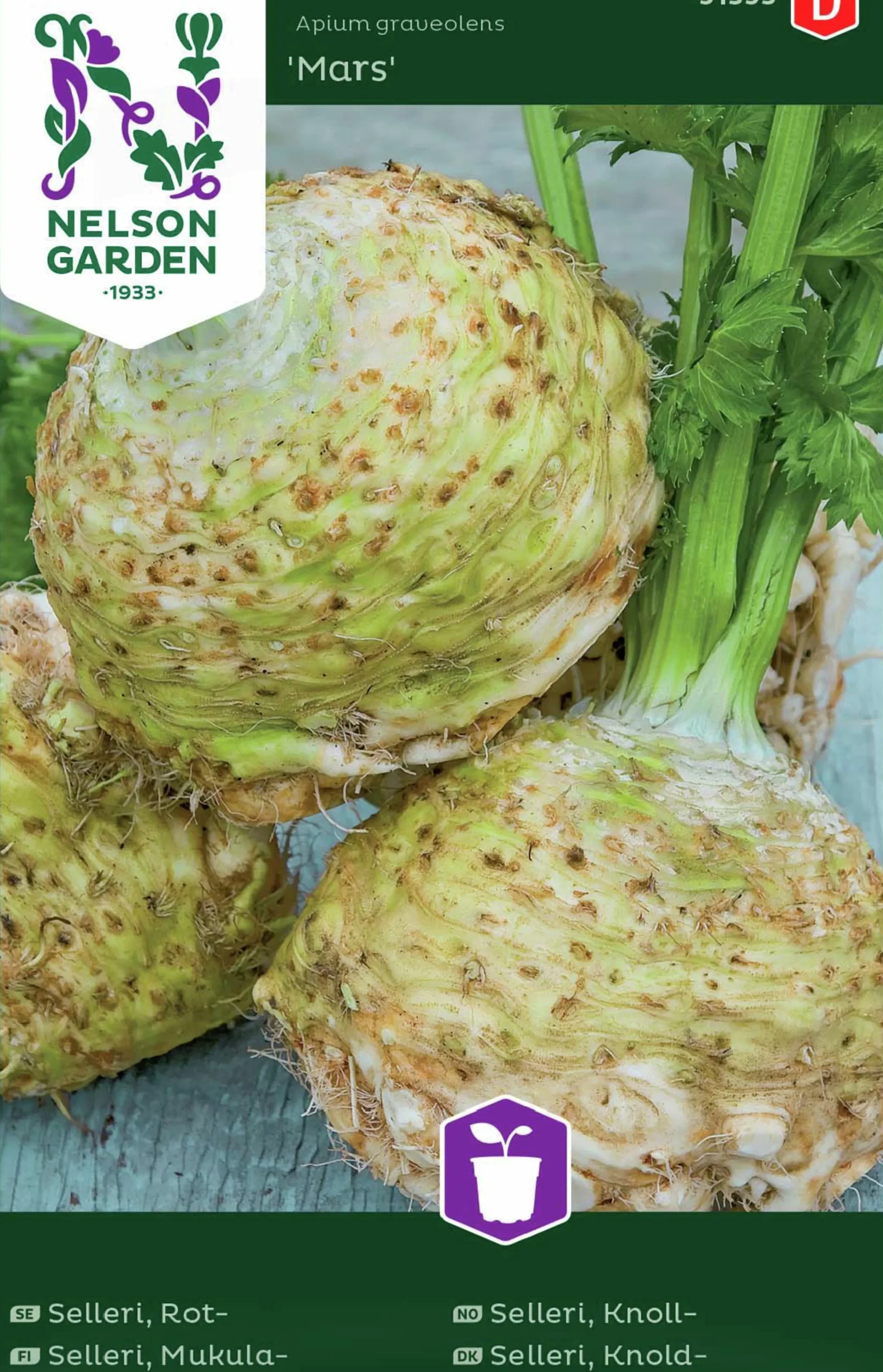 Fröer Rotselleri Mars>Nelson Garden Discount