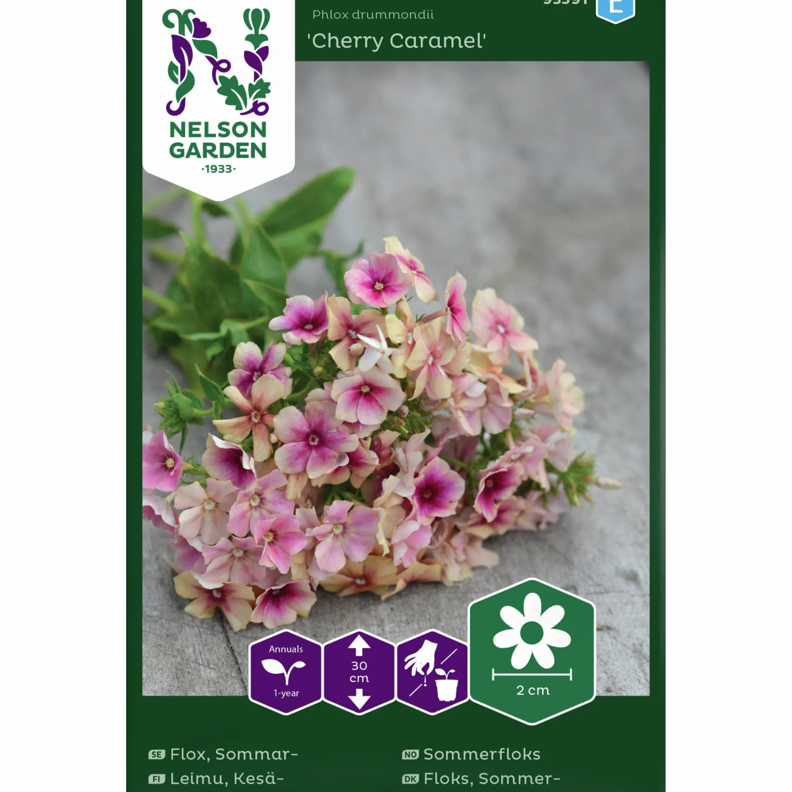 Fröer Sommarflox Cherry Caramel>Nelson Garden Clearance