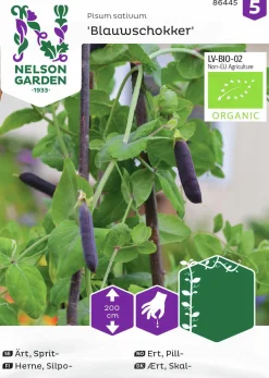 Fröer Spritärt Blauwschokker Organic>Nelson Garden Discount