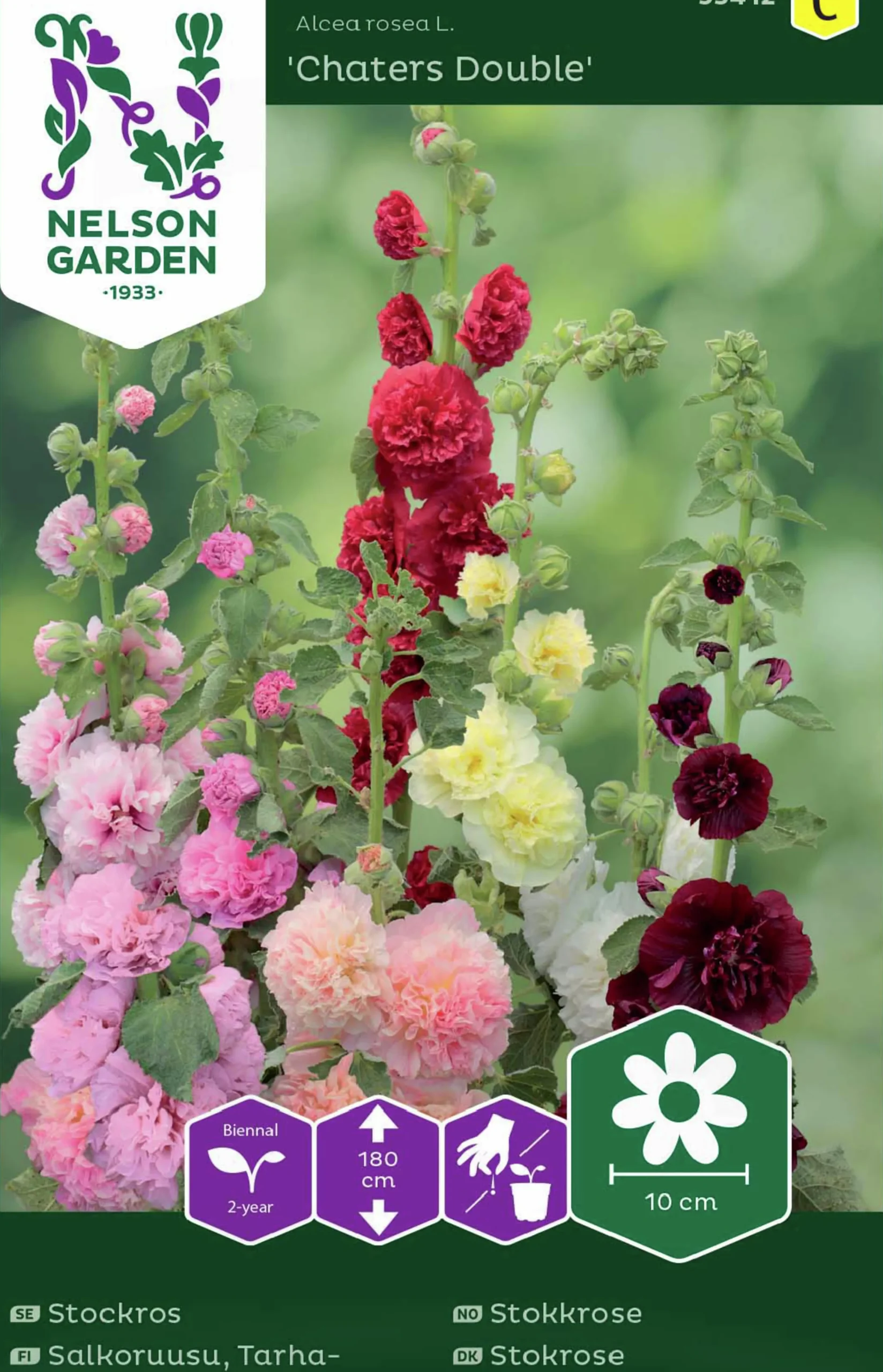 Fröer Stockros Charters Dubbel>Nelson Garden Sale