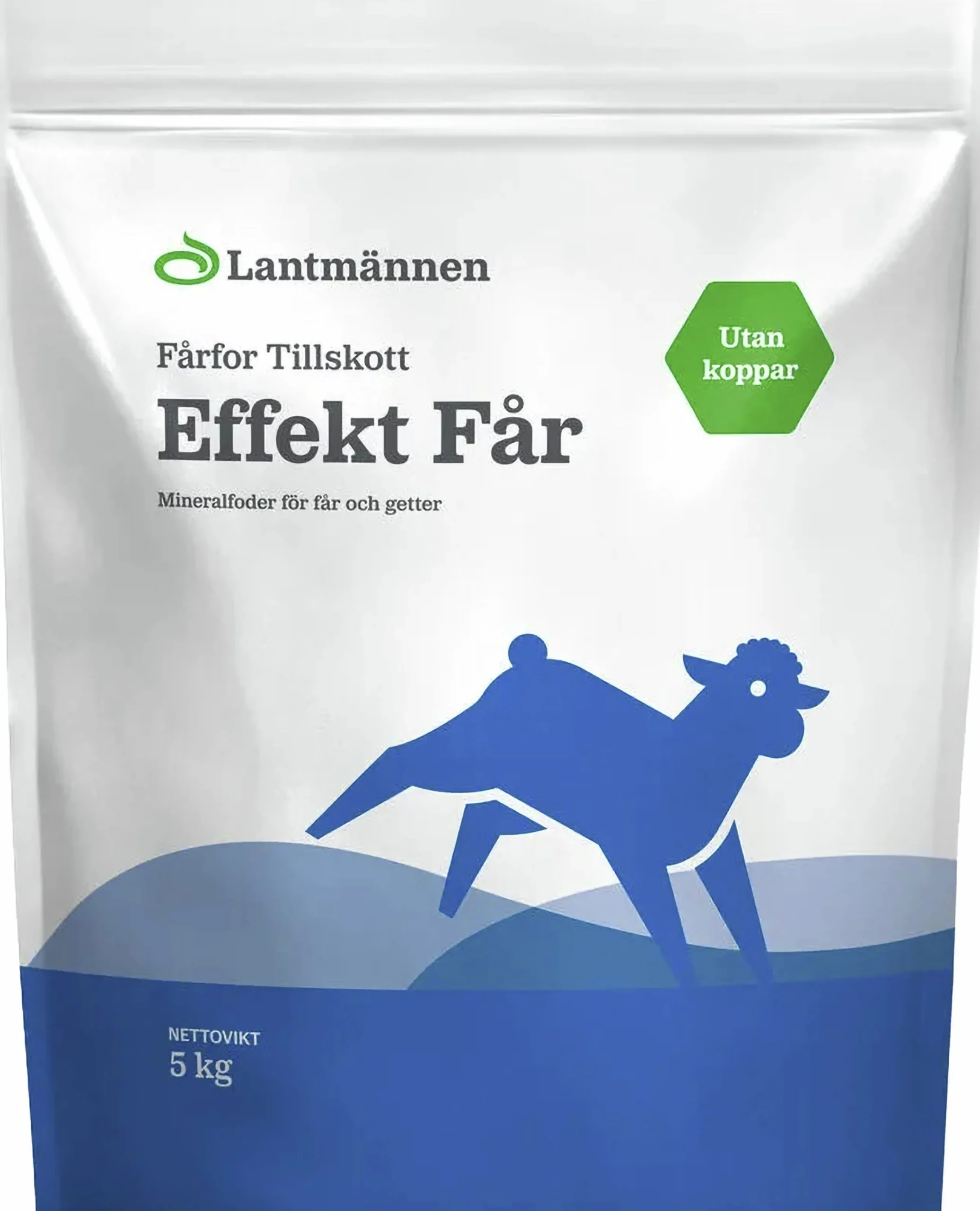 Fårmineral Effekt Får utan koppar 5kg>Lantmännen Online