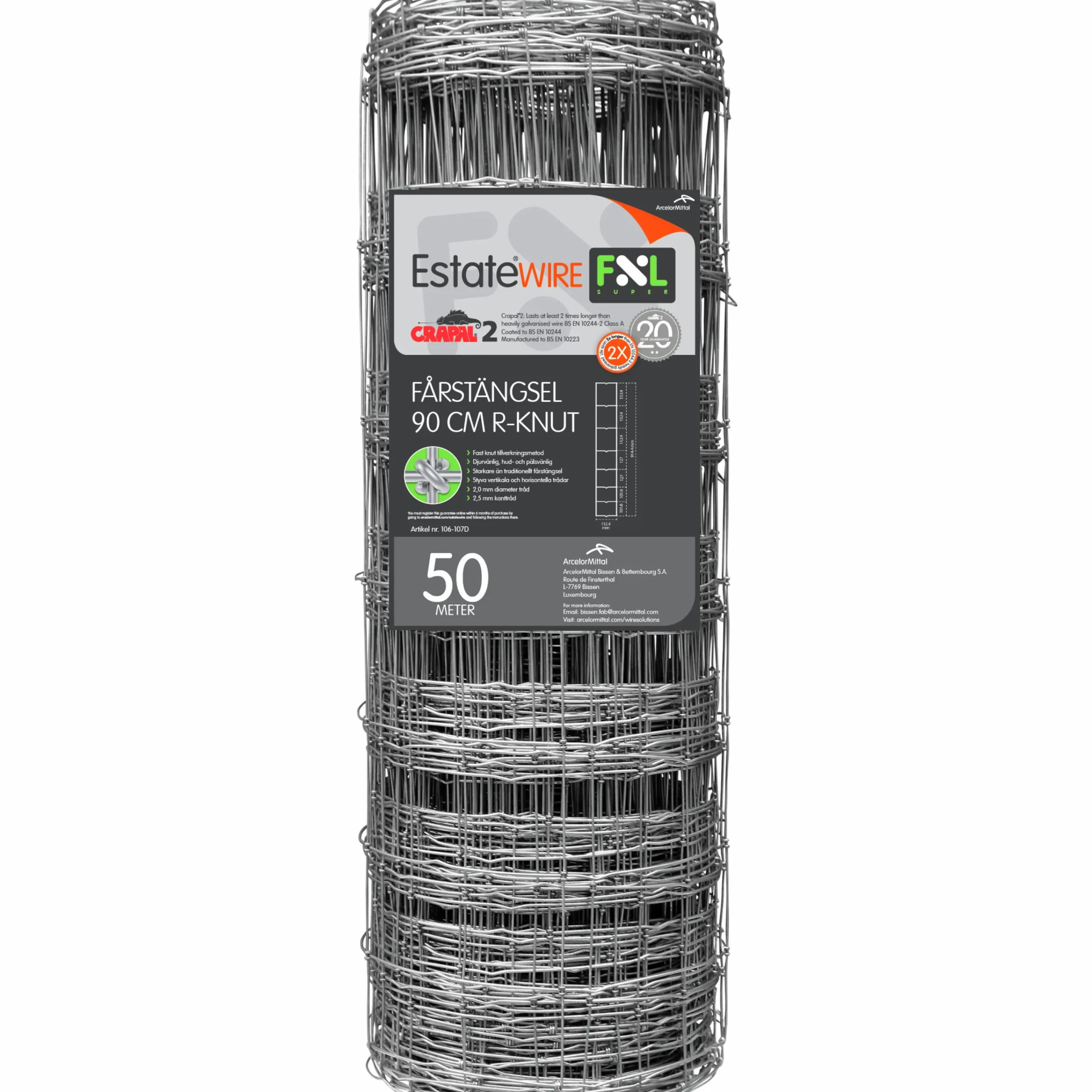 Fårstängsel FX Light C2 90/8>Arcelor Clearance