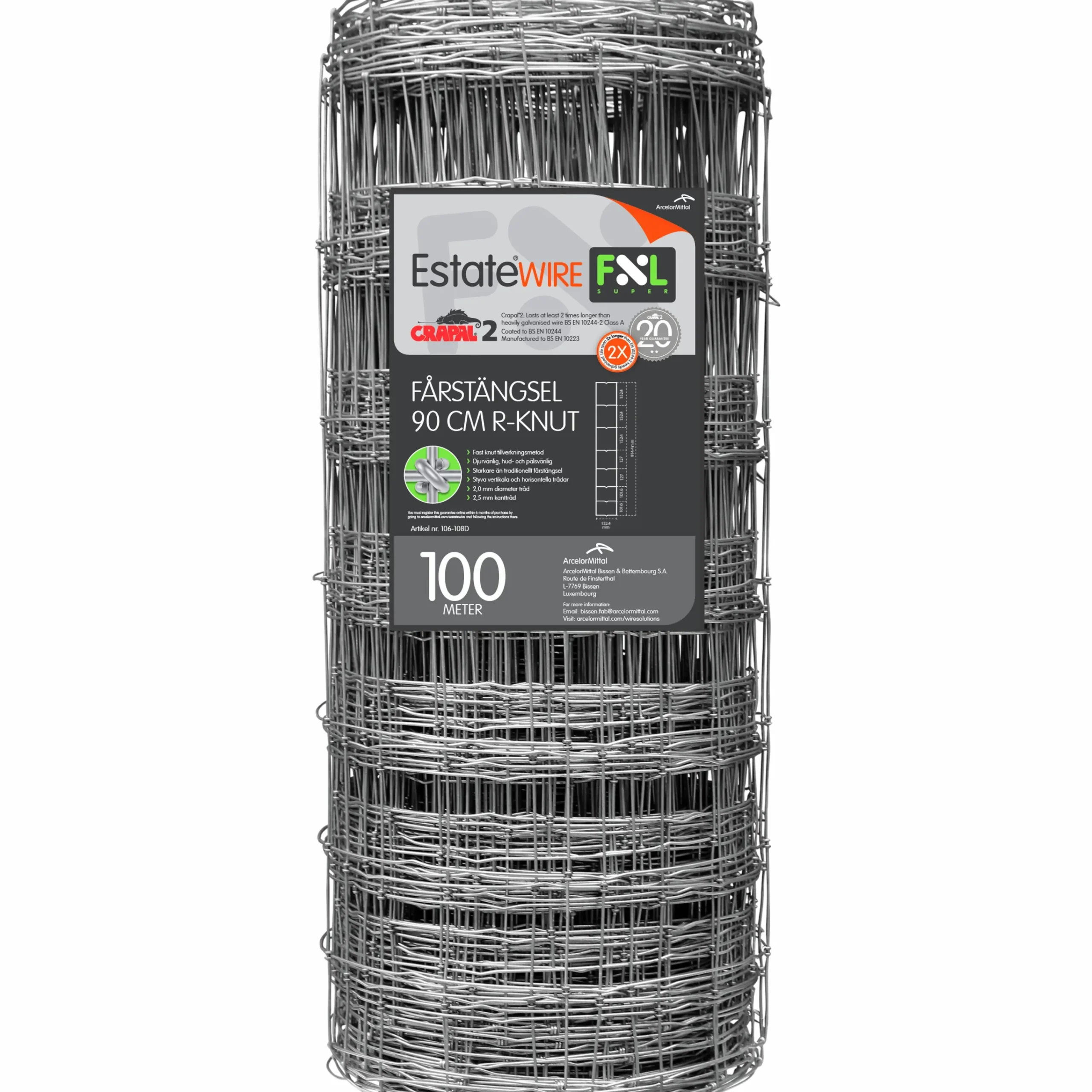 Fårstängsel FX Light C2 90/8>Arcelor Clearance