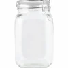 Förvaring Glasburk med Vipplock 1,5L>Day Outlet