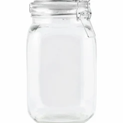 Förvaring Glasburk med Vipplock 1,5L>Day Outlet
