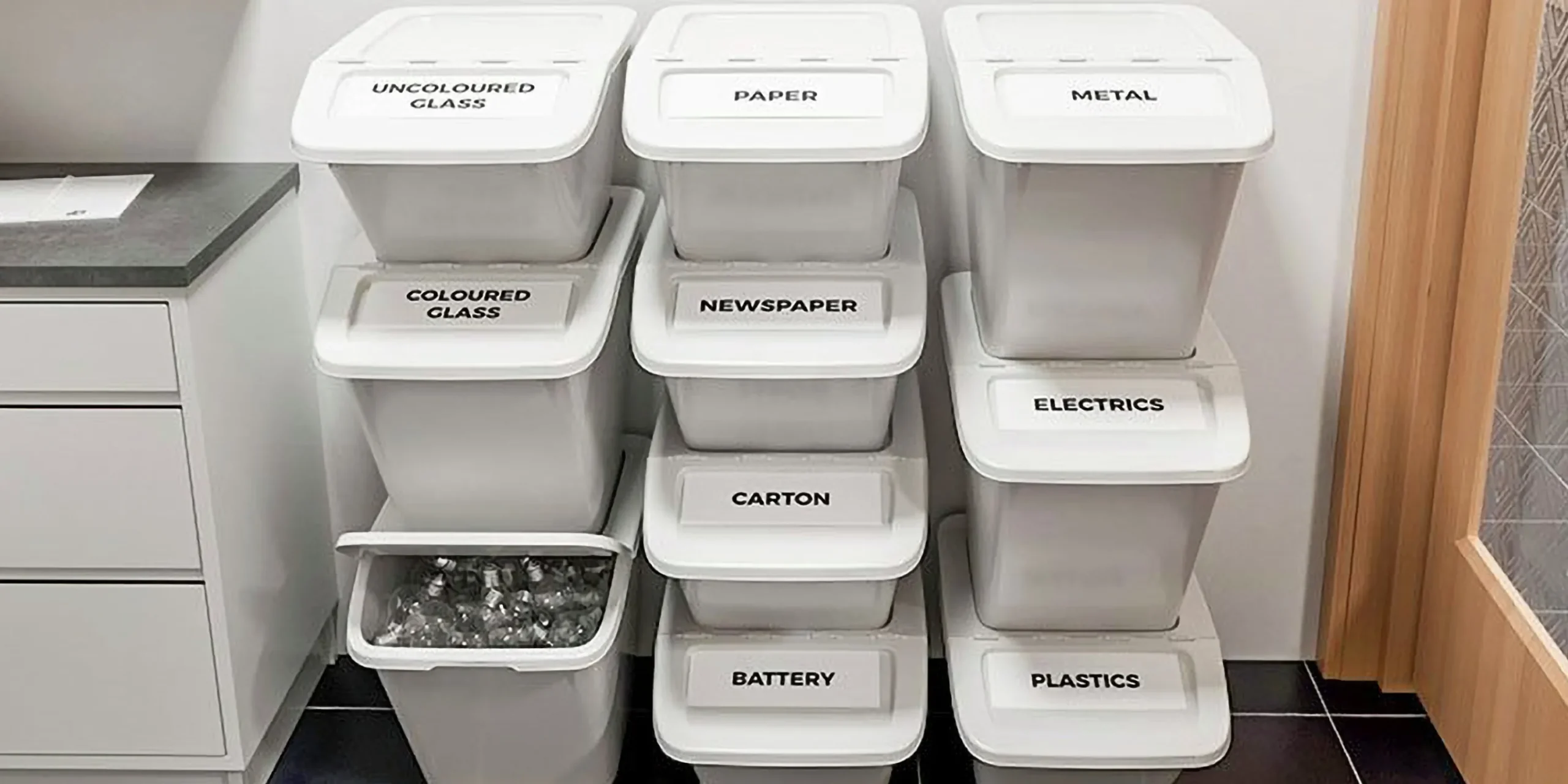 Förvaringsbox FrontBox med lock>Nordiska Plast