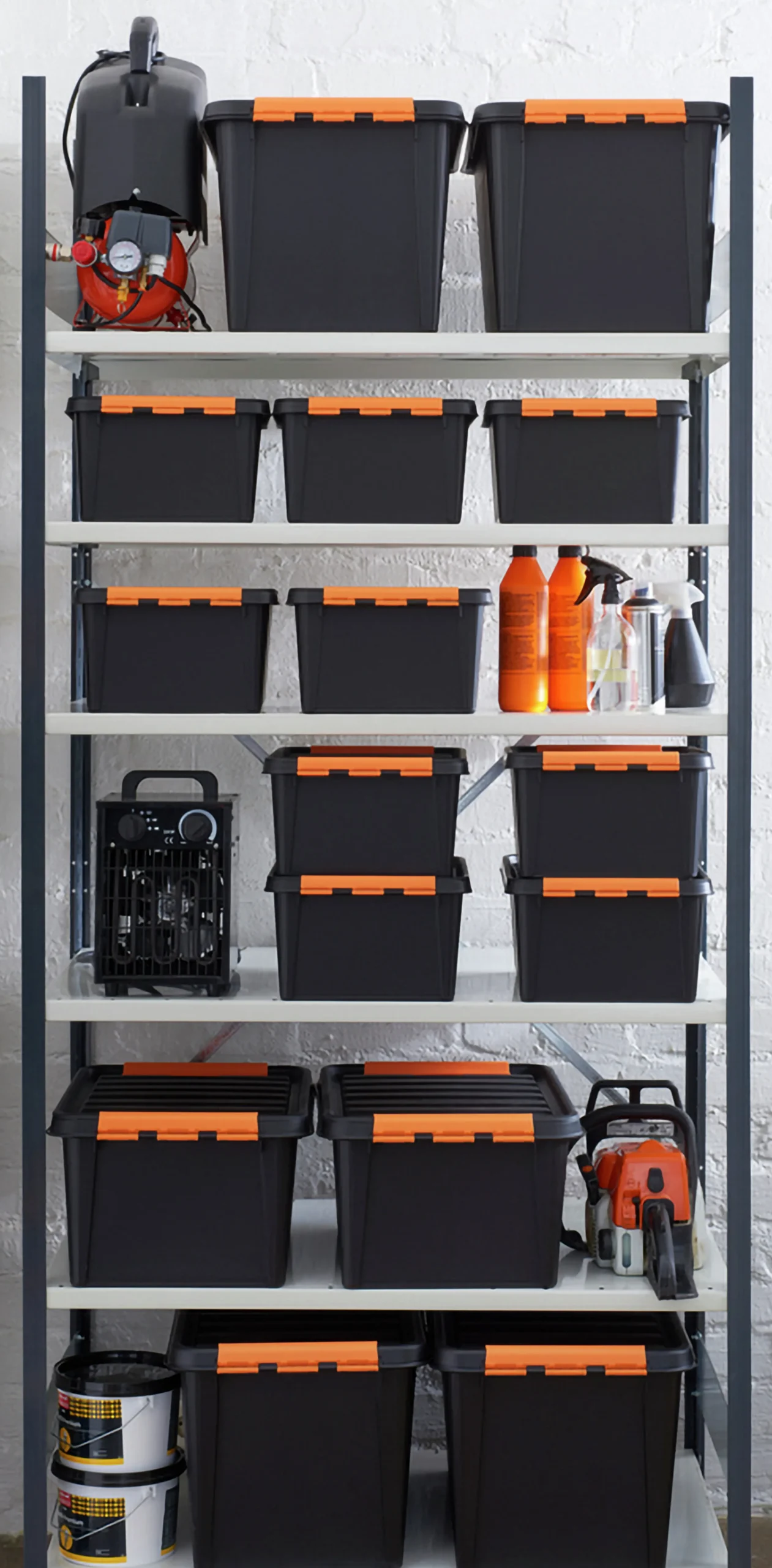 Förvaringsbox SmartStore PRO 31 med lock 32L>Orthex Online