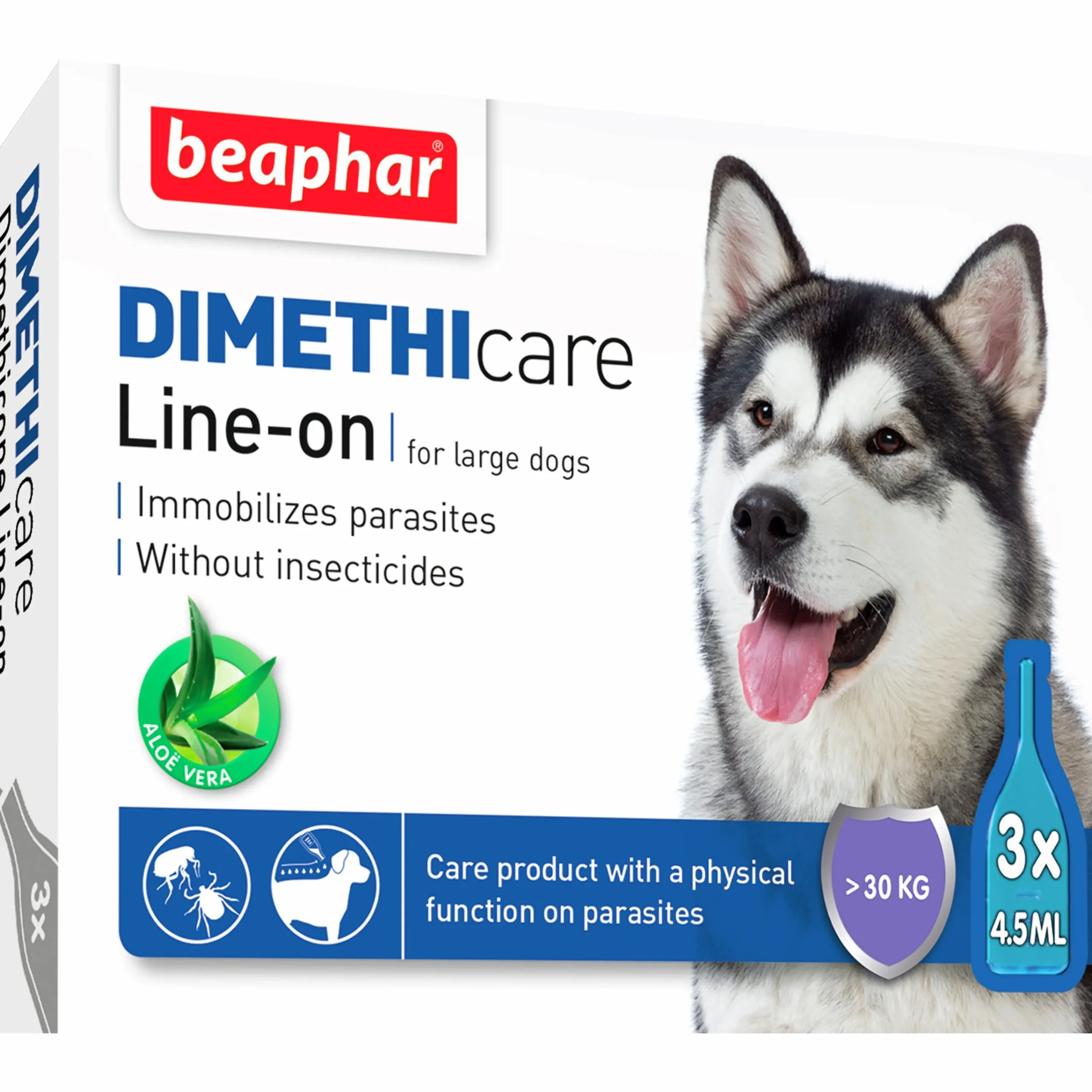 Fästingmedel Dimethicare Line-On Hund L>Beaphar Best