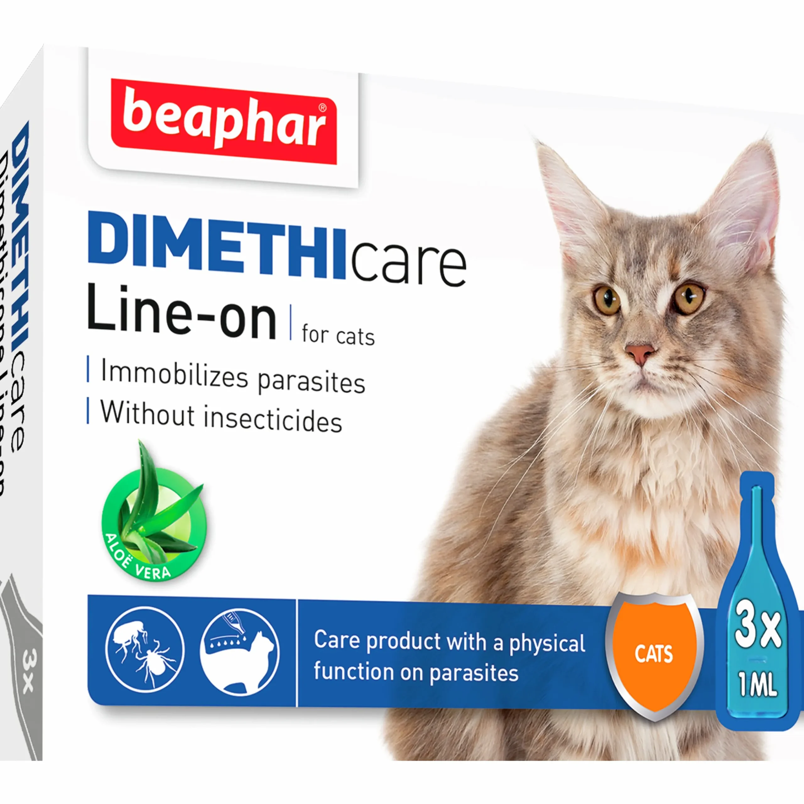 Fästingmedel Dimethicare Line-On Katt>Beaphar Outlet