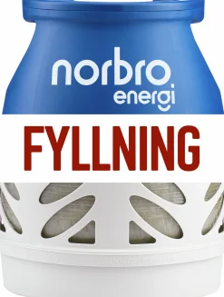Fyllning av gasolflaska Energi PK 5kg>Norbro Hot