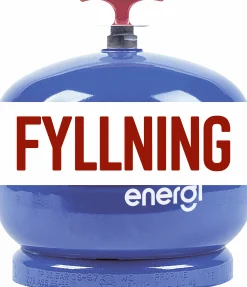 Fyllning av gasolflaska Energi 2012 2kg>Norbro Outlet