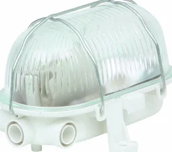 Gallerarmatur Vit m Stålbygel 60W>Amiga Online