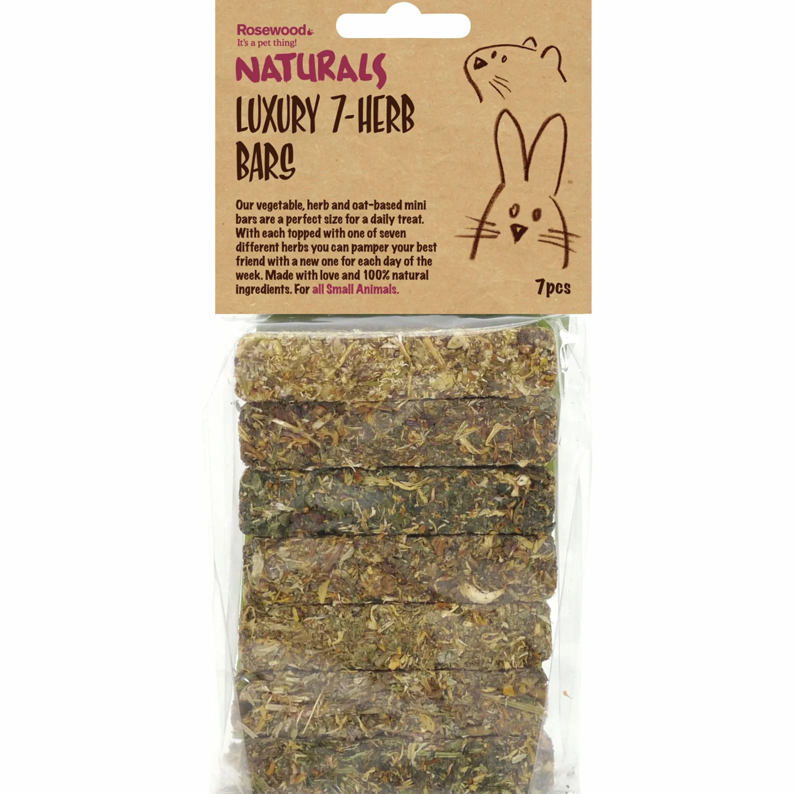 Gnagargodis Luxury 7-Herb Bars 100g>Rosewood New