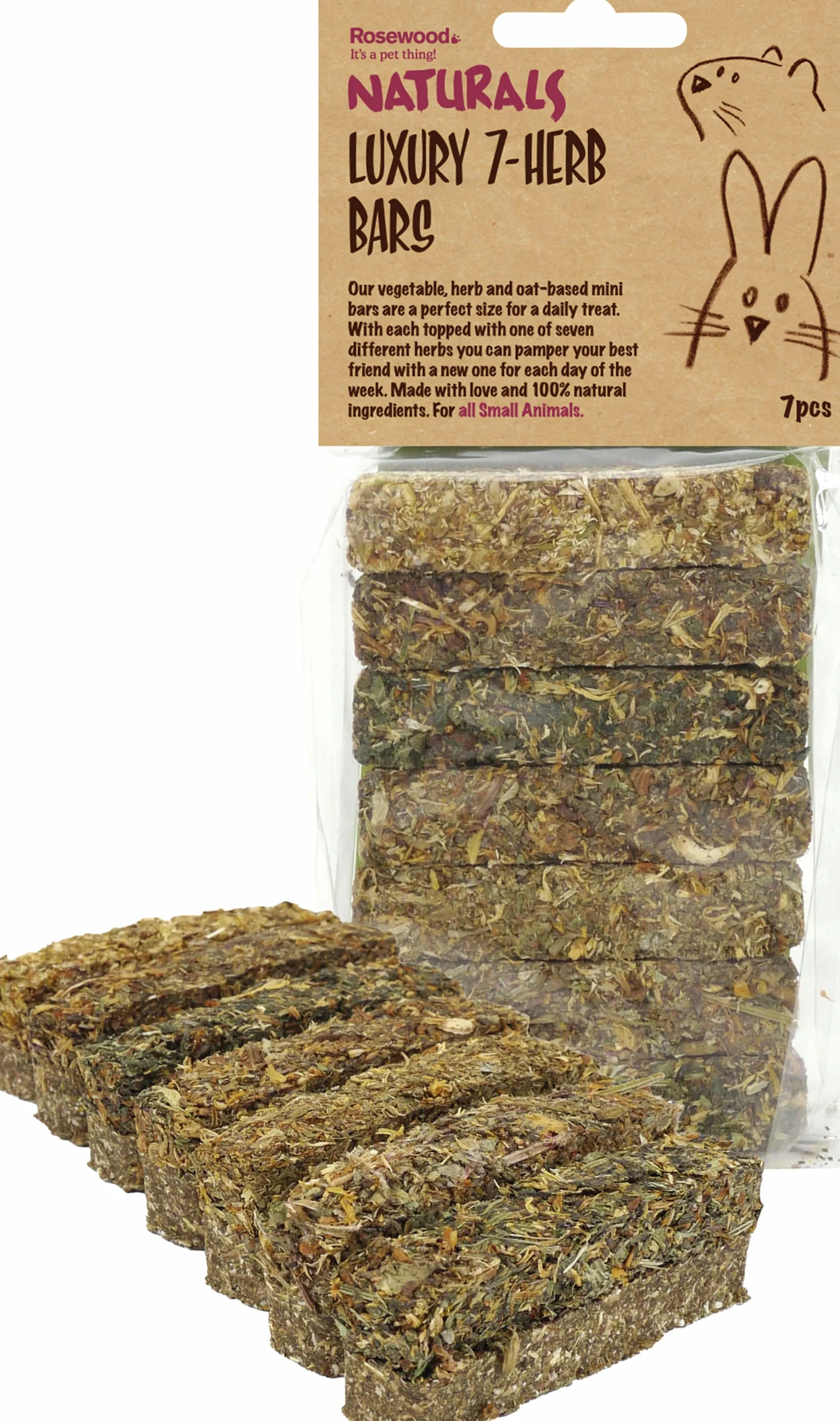 Gnagargodis Luxury 7-Herb Bars 100g>Rosewood New