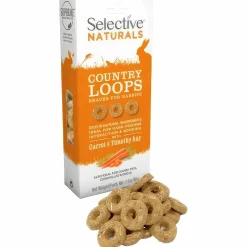 Gnagargodis Country Loops Morot/Timotej 80g>Selective New