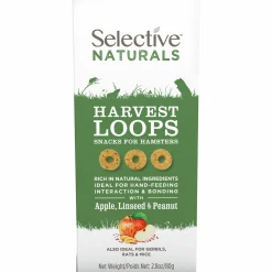 Gnagargodis Harvest Loops Äpple/Linfrö/Jordnöt 80g>Selective Clearance