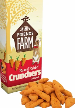 Gnagargodis Rabbit Crunchers Morot 120g>Tiny Friends Farm Sale