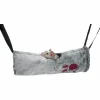 Gnagarleksak 2-in-1 Hanging Tunnel & Hammock Grå>Rosewood New