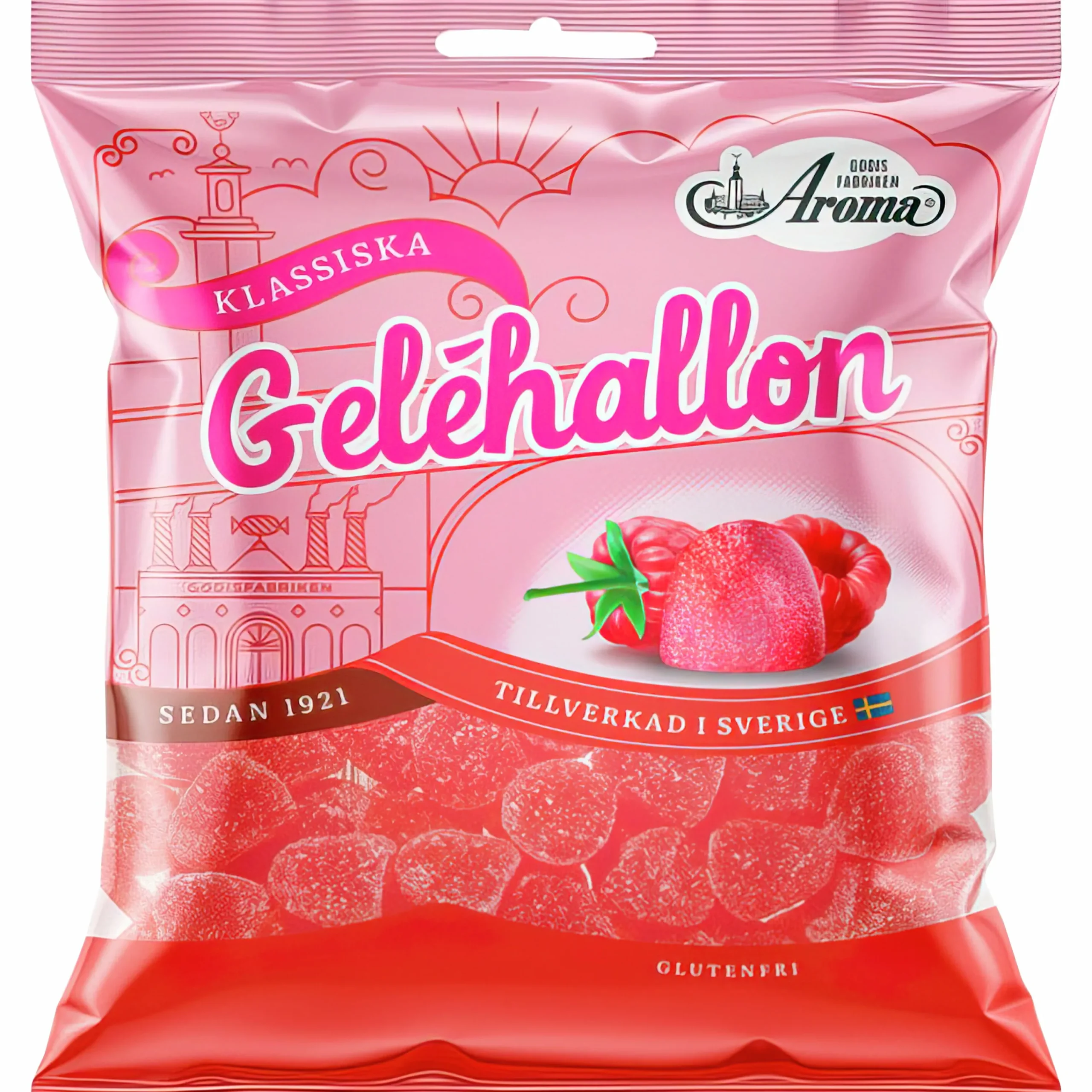 Godis Geléhallon 125g>Aroma Online